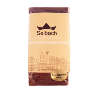 Tafelschokolade mit Gummibären